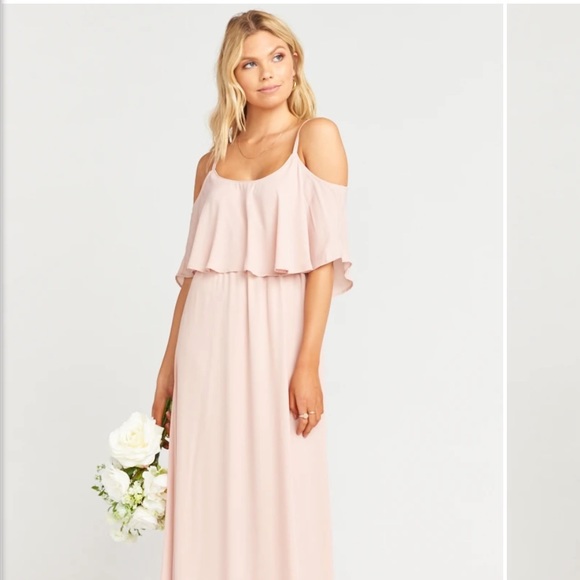 Show Me Your Mumu Caitlin Ruffle Maxi Dress - Picture 1 of 13
